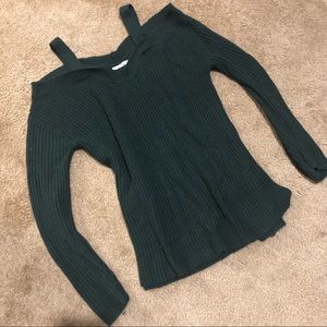 Cold Shoulder Sweater
